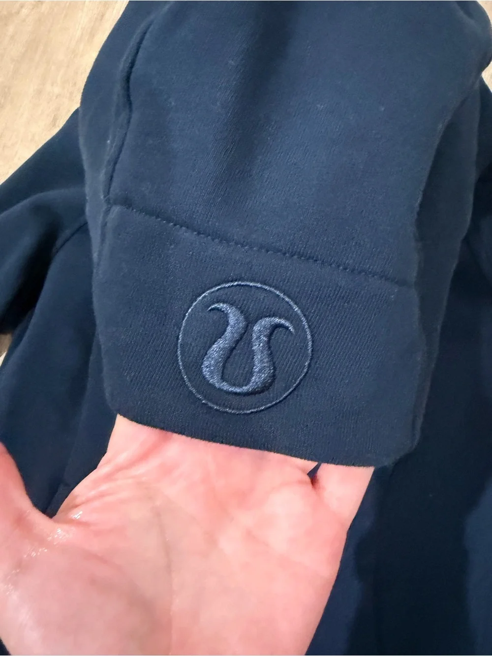 LULULEMON SCUBA FULL ZIP TRUE NAVY WITH GOLD ZIPPER -NWT -12